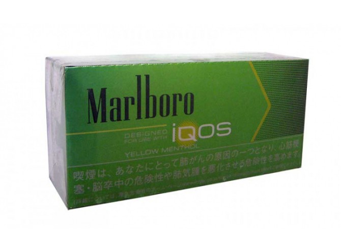 Мальборо Желтый Ментол (Япония) - Marlboro Yellow Menthol (Japan)