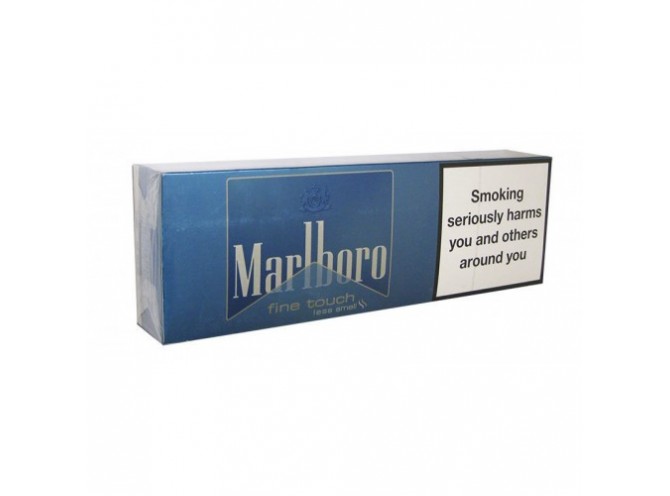 Мальборо Блю Файн Тач (Швейцария) - Marlboro Blue Fine Touch (Switzerland)