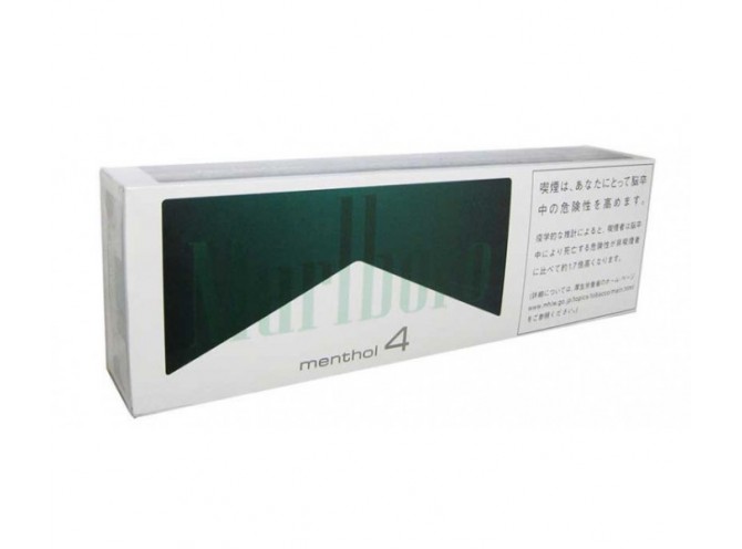Мальборо Ментол 4 (Япония) - Marlboro Menthol 4 (Japan)