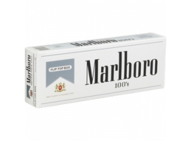 МАЛЬБОРО СИЛЬВЕР ПАК 100 (США, ЭКСПОРТ) - MARLBORO SILVER PACK 100 (USA)